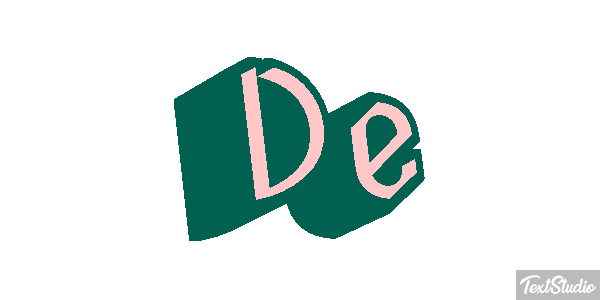 De Text effect