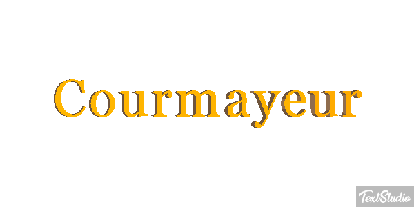 Courmayeur Metin efekti