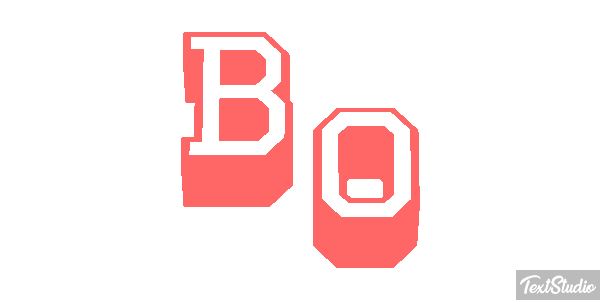 Bo テキスト効果