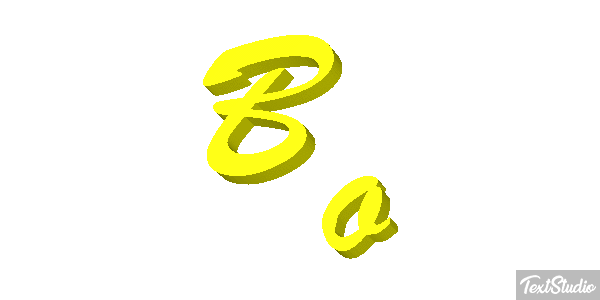 Bo テキスト効果