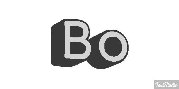 Bo テキスト効果