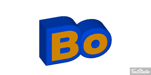 Bo テキスト効果