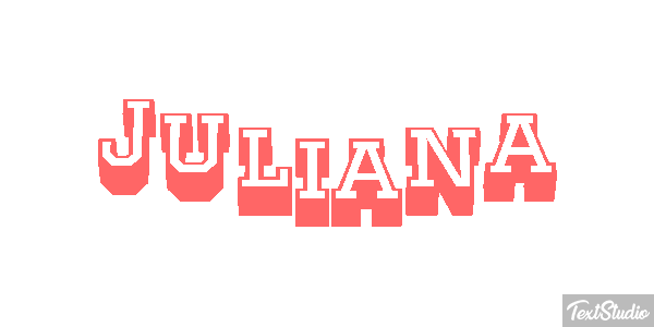 Juliana Tekst effect