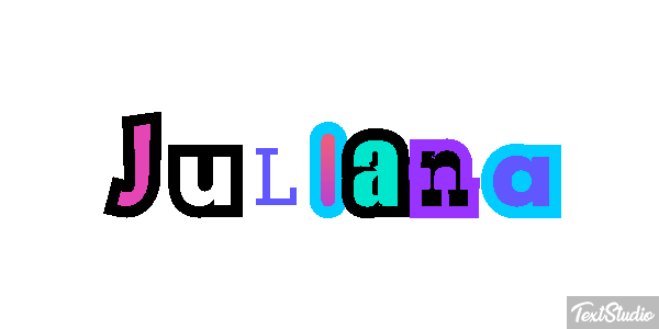Juliana Tekst effect