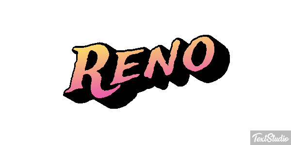 Reno Effetto testo
