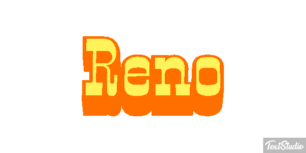 Reno Effetto testo
