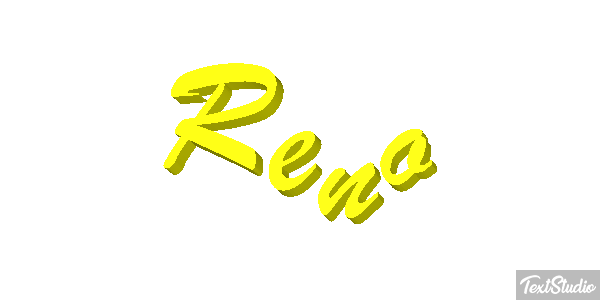 Reno Effetto testo
