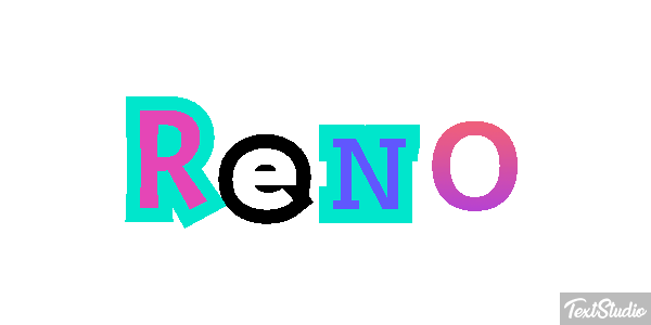 Reno Effetto testo