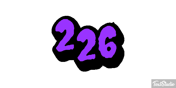 226 Texteffekt