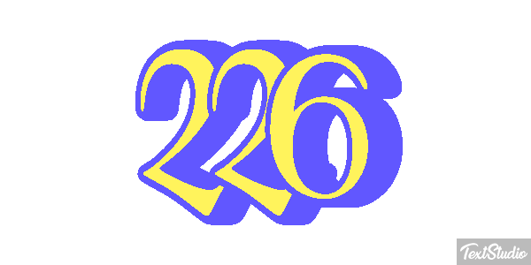 226 Texteffekt