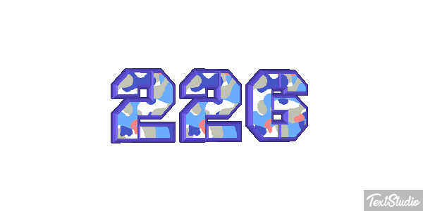 226 Texteffekt