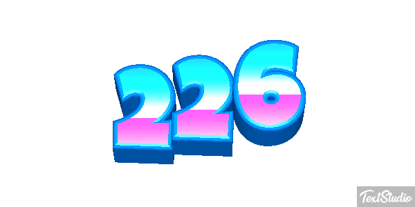 226 Texteffekt