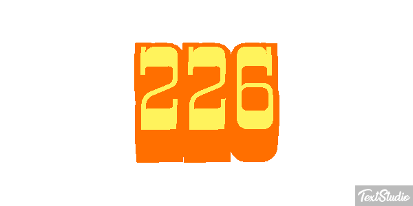 226 Texteffekt