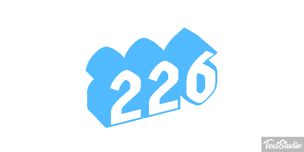226 Texteffekt