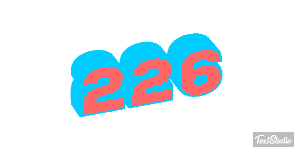 226 Texteffekt