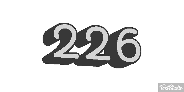 226 Texteffekt