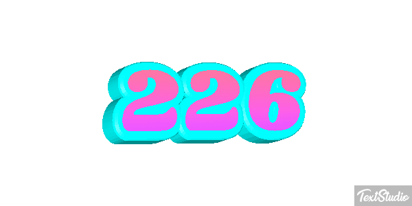 226 Texteffekt