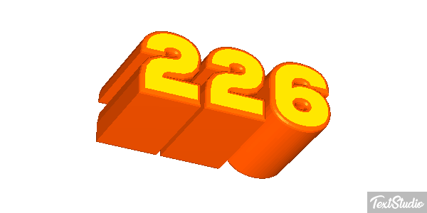 226 Texteffekt