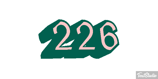 226 Texteffekt