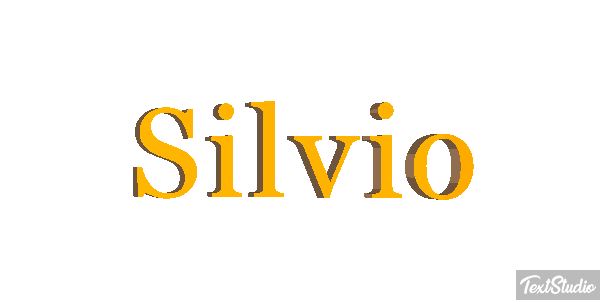 Silvio Effetto testo