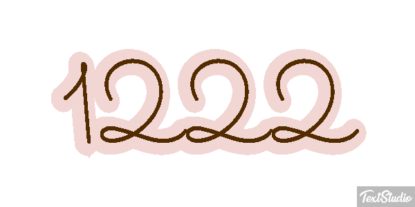1222 Text effect