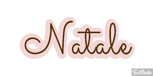 Natale Effetto testo
