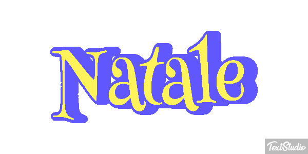 Natale Effetto testo