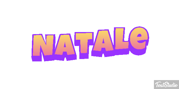 Natale Effetto testo
