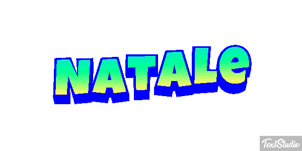 Natale Effetto testo