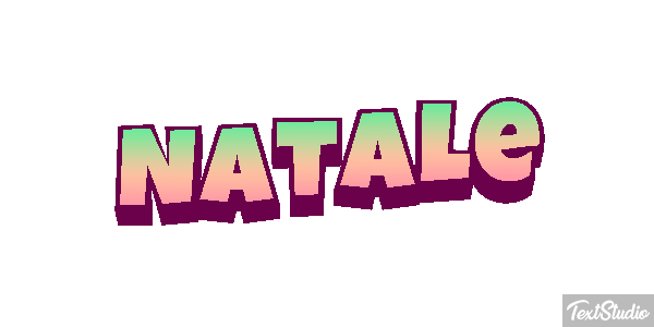 Natale Effetto testo