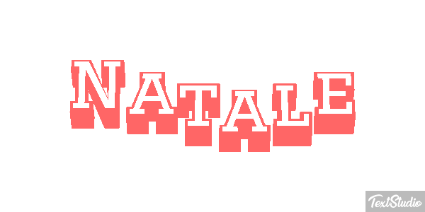 Natale Effetto testo