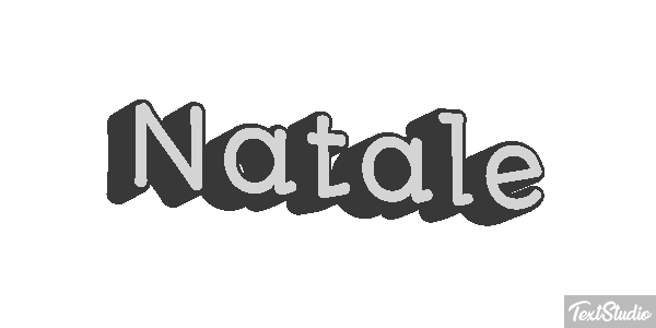 Natale Effetto testo