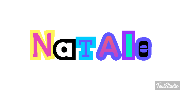 Natale Effetto testo