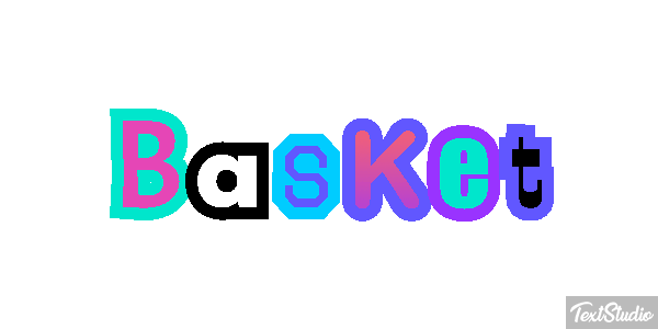 Basket Text effect