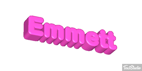 Emmett Tekst effect