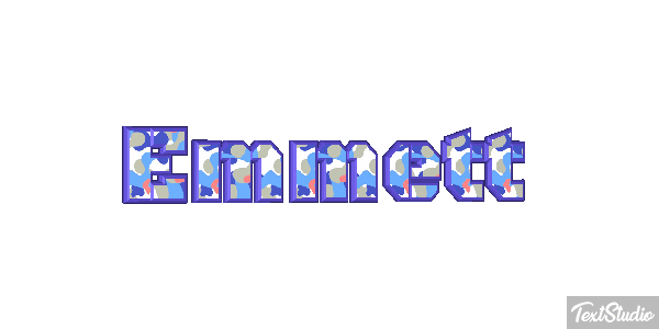 Emmett Tekst effect