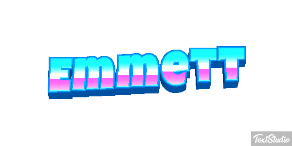 Emmett Tekst effect