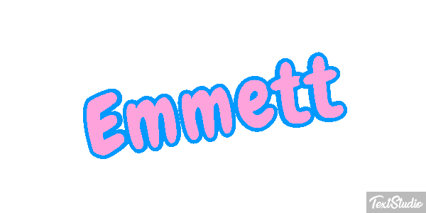 Emmett Tekst effect