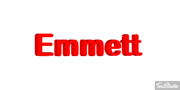 Emmett Tekst effect