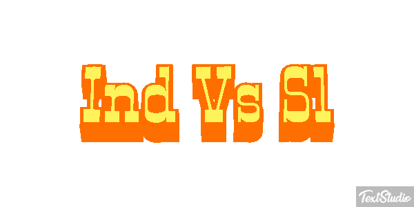 Ind Vs Sl Tekst effect