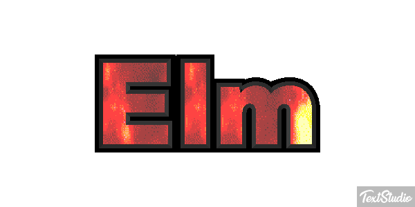 Elm Efekt tekstowy