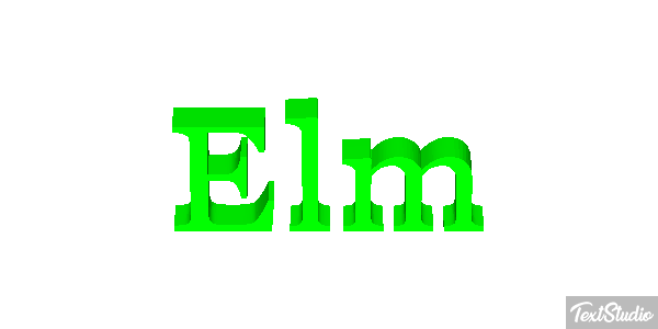 Elm Efekt tekstowy