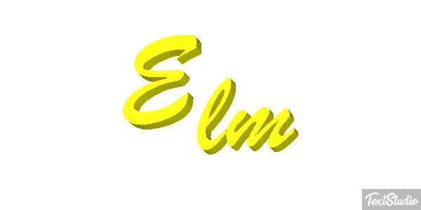 Elm Efekt tekstowy