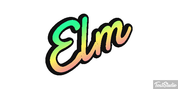 Elm Efekt tekstowy