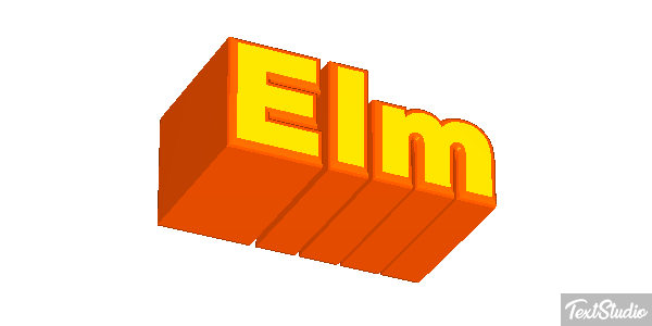 Elm Efekt tekstowy