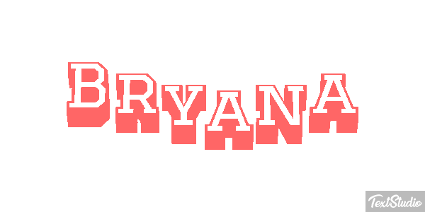 Bryana Effetto testo