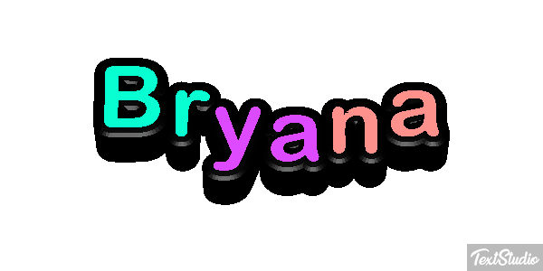 Bryana Effetto testo