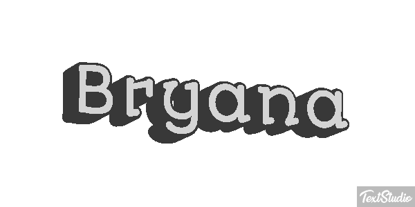 Bryana Effetto testo
