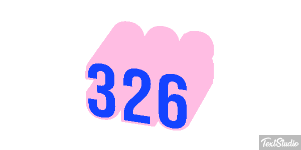 326 Efecto de texto