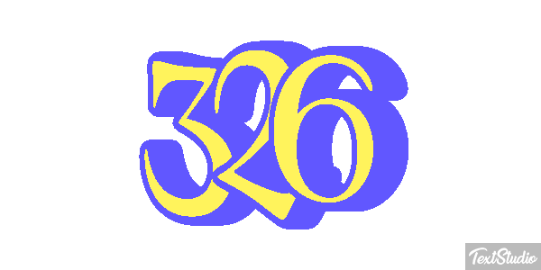 326 Efecto de texto